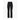 Black Goldbergh women's ski pants back view with zippered pockets and elastic waistband