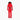 Red Goldbergh Parry ski suit back view featuring black star patch and zippers