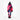 Full back view of Goldbergh Sansu women's matching gradient ski pants and puffer jacket set
