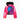 Back view of Goldbergh Sansu women's gradient puffer jacket showing quilted seams and logo patch