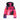Goldbergh Sansu women's short gradient pink purple blue black down jacket with embroidered logo