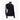 Black Goldbergh Corsa women's half-zip midlayer side view with white sleeve graphics