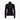 Black Goldbergh Odette women's quarter-zip midlayer top with logo zipper tape