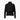 Black Goldbergh Maru midlayer top featuring gathered fabric upper back design