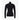 Black Goldbergh Meave ski pullover back view showing white stripe detail along outer sleeves