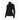 Black Goldbergh Meave women's ski midlayer pullover with colorblock raglan sleeves and half-zip