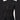 Black Goldbergh Yura ski pullover close-up of large star pattern and embossed belt
