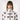 Woman wearing white Goldbergh Giulietta neckwarmer with black stars over jacket