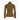 Back view of Goldbergh Mira olive brown ribbed knit turtleneck sweater with cuff text