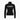 Goldbergh Fira black ribbed turtleneck sweater with white logo
