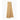 Beige ribbed-knit Goldbergh Valentina scarf with 3D embroidered logo