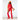 Red Goldbergh Tessare fanny pack with GB logo worn on ski suit