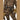 Goldbergh Loreana leopard print fanny pack worn at waist with quilted texture