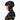 Goldbergh Glam matte black ski helmet with dark visor and red buckle side view