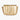 Close-up of gold Goldbergh Tesora small quilted bag showing texture and label