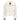 White cropped bomber jacket with faux fur collar and gold zipper