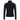 Black High Society Stella long-sleeve top featuring metallic gold sleeve stripes and stars