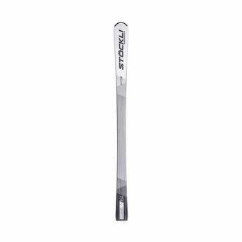 Stoeckli Laser SC carving ski white black gray Swiss made