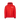 Red Stoeckli Powder jacket with quilted design and racing team text