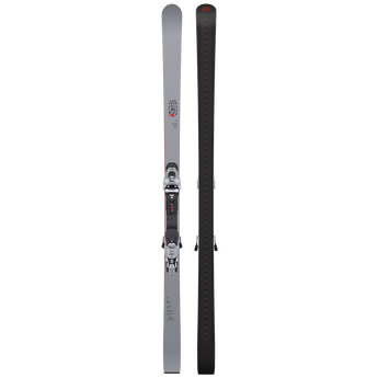 Van Deer Gs Pro skis with matte grey top sheet and deer head logo