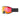 Uvex Victorious CV ski goggle matte black frame with yellow-green to red-pink gradient lens