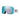 White Oakley Line Miner Pro ski goggles with blue-to-pink gradient PRIZM lens
