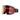 Salomon SENTRY PRO OTG ski goggle with black frame and red-to-gold gradient lens