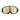 Front angle of Atomic Revent M HD PHOTO ski goggles featuring red nose bridge accent