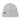 Light gray Arcteryx Mallow Toque flat lay showing crown structure