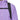 Close-up of Mammut Alto 18 padded shoulder strap buckle on purple jacket
