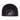 Black Mammut beanie featuring gray knitted mammoth logo design