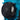 Teal Mammut backpack side mesh pocket holding POC helmet with textured weave detail