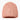 Dusty rose Goldbergh Valerie beanie showing detailed ribbed texture