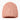 Dusty rose Goldbergh Valerie beanie showing detailed ribbed texture