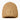 Beige ribbed knit Goldbergh Valerie beanie featuring 3D GD logo