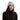Light gray Arcteryx Mallow Toque beanie detail shot showing fit and logo tag