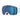 Atomic Revent JR S Flash ski goggle white frame blue gradient lens for youth skiers