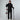 Male model in full The North Face Descendit black ski gear winter sports outfit