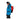 Person in blue winter jacket carrying red and black Mammut Nirvana backpack