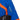 Royal blue Mammut Eiger Nordwand Pro upper arm zippered pocket with reflective logo