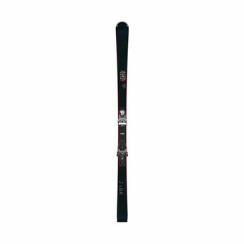 Van Deer H-Power 68 alpine ski with silver binding and red edges