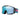 Oakley Line Miner L ski goggle with black frame and blue silver PRIZM lens