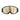 Atomic Revent M HD PHOTO ski goggle with black matte frame and gold reflective lens