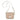 Barts Bugbane beige shoulder bag with adjustable strap and logo label