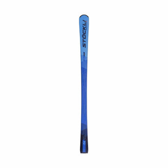 Stöckli Laser SL slalom ski blue gradient design Swiss made 159 cm