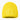 Bright yellow Goldbergh Valerie beanie with textured GD embroidery