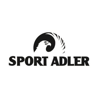 Sport Adler black and white logo featuring stylized eagle head emblem