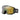 Oakley Line Miner L black ski goggles with gold-to-green gradient PRIZM lens
