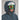 Close-up of dark blue ORTOVOX Ravine Plus ski jacket worn over white Smith helmet with reflective goggles