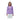 Front lavender Mammut Aenergy ML women's half zip midlayer with zipper detail